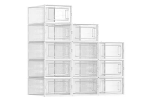 Household Shoe Box Storage Box Shoe Storage Rack Anti Oxidation Flip Over Type