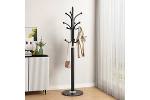 Factory Direct Metal Coat Rack Stand Tube Holder Organizer Tree Stand For Living Room