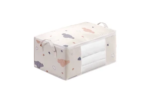 Large Storage Bags Dustproof Clothes Organizer Travel Moving Packing Bags Multi-Purpose Foldable Fabric Box for Home