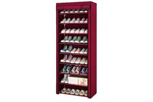 New Design Rotatable Open Shoe Box Large Capacity Transparent Dustproof Shoe Storage Box