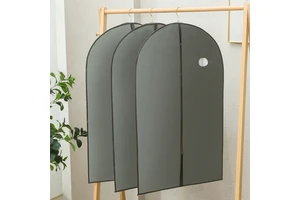 Clothing Storage Bag for Women Dress, Non Woven Garment Packing Zipper Bag, 60*90 60*100 60*137 cm Garment Bag