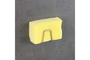 Wall Storage Stainless Steel Sink Drain Racks Sponge Holder and Soap Drying Rack Brackets