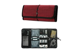 Wholesale Cord and Charger Bag Cable Carrying Pouch Wire Organizer Pouch Cable Storage Holder case Electronics Organizer Pouch