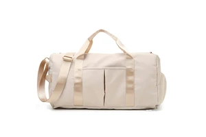 Large Capacity Lightweight Oxford Cloth Storage Bag Separate Storage for Wet and Dry Clothes Fashionable and Trendy Design