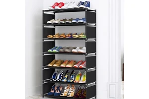 Multi-Layers Simple Shoe Rack Dustproof Household Doorstep Shoe Cabinet Storage Space Saving Assembly of Small Shoes Rack