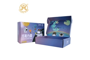 Custom Printed Foldable Corrugated Cardboard Art Paper Packaging Box Gift Shoes Clothing Shipping Paper Packaging Boxes
