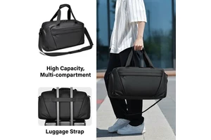 Wholesale Sport Weekender Travel Bag Waterproof Durable Separate Shoes Pocket Large Capacity For Men
