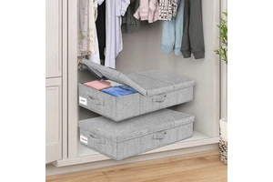 Wholesale Customizable Popular Under-Bed Storage Boxes Kids Clothes Storage Seasonal Under Bed Storage