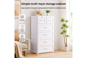 Plastic Kids Storage Cabinet Baby Clothes Storage Drawer Cabinet Multi Layer Organizer Chest Bedroom Storage Cabinet