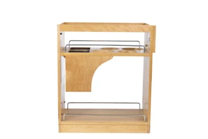 Cabinet Storage Organizer Wood Construction with Extra Durability
