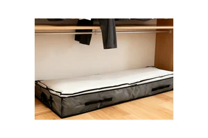 2025 Extra Large Blanket Storage Bag Under Bed Storage Tote for Comforters Clothes Linens Water Resistant and Breathable Closet