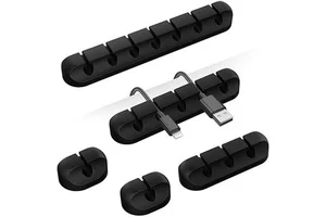 3M Self Adhesive Cord Holder for Organizing USB Cable Power Cord Wire Cable Management Cord Organizer