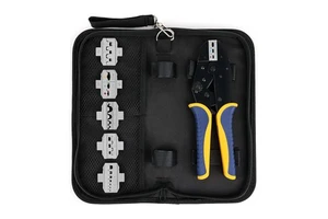 High Quality PU Oxford Fabric Crimping Tool Holder | Multi Slot Storage Bag | Portable Organizer Case Wire Crimper Dies Pouch