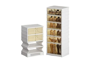 Shoe Box Storage Box, Household Folding Shoe Cabinet, Storage Cabinet, Shoe Rack Storage Box, Shoe Box