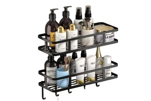 Bathroom Shelf Bathroom Wall Mounted Storage Without Punching Holes Washbasin Bathroom Storage Artifact