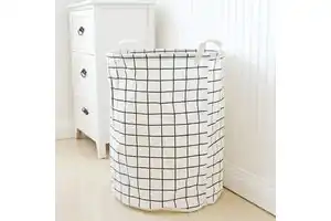 2024 Hot-Selling Foldable Fabric Laundry Baskets Household Storage Boxes Bins For Clothes Washing And Storage