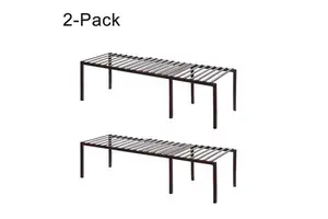 Cabinet Organizer / Kitchen Organization Shelf Tray/ Bathroom Storage Rack / Wire Stand