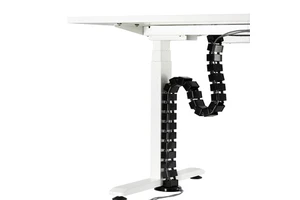 CC10-1 Quad Entry Vertebrae Cable Management Spine Kit For Height Adjustable Standing Desk Cord Wire Organizer