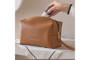 High Quality Makeup Bag Fashion Waterproof Pu Travel Makeup Storage Portable Women's Toiletry Bag
