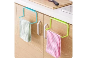K654 Kitchen Over Door Organizer Bathroom Shelf Towel Cabinet Cupboard Hanger Shelf for Kitchen Supplies Accessories Tools