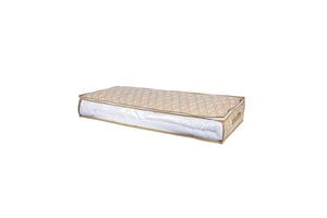 Customized Under Bed Storage Bag Organizer with Reinforced Handle Thick Fabric Clear Window Large Capacity Foldable Underbed Bag