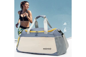 Ginzeal Fashionable Business Trips Travel Bag Custom LOGO Gym Exercise Swimming Fitness Storage Bag With Shoes Compartment