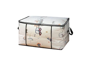 Waterproof Eco-Friendly PVC Fabric Foldable Multifunctional Clothes Storage Bags Over 35L Capacity Clear Square Shape