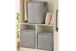 Foldable Collapsible Storage Box Dust Proof Cloths Storage Organizer Bags Save Space Storage Bags for Clothes