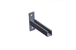 C-shaped Carbon Steel Galvanized Wall-mounted Bracket For 100-300mm Wire Mesh Cable Tray Installation
