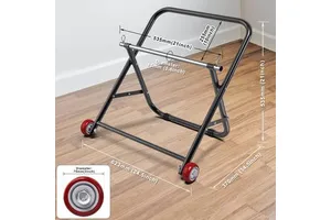JH-Mech Easy To Assemble Cable Caddy Large Capacity Multiple Purposes Holds 20" Spools 100 Lbs Capacity Wire Reel Dispenser