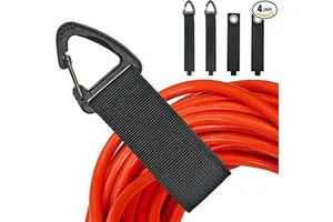Extension Cord Holder for Garage Organization and Storage Heavy Duty Storage Straps for Cables Hoses and Ropes