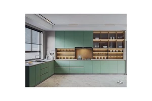 WPC Kitchen Cabinet Organizers Modern Modular Design Ready to Assemble Home Storage Kitchen Accessories