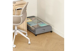 Under Bed Storage Box Under Sofa Large Clothes Toy Shoes Storage Under Bed Storage Organizer with Wheels