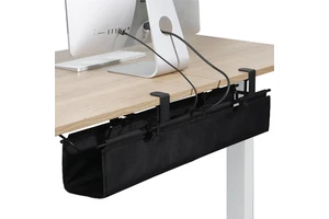 Wire and Cable Organizer for Storage Under Desk Cord Organizer for Office Storage with Clamp for Wire Management Cord Organizer