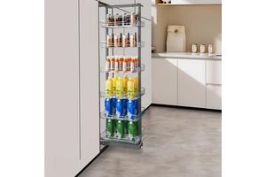 Modern Eco-Friendly Multi-Function Line Kitchen Cabinet Pull-out Organizer for Pantry and Larder Storage
