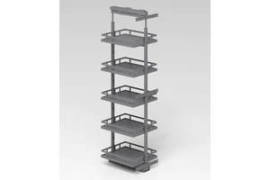 TKK Modern Soft-closed Tall Unit With Metal Board Baskets For Kitchen Accessories Organizers Storage