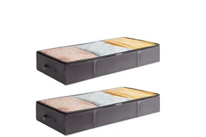 Under Bed Storage Containers Large Capacity Blanket Storage Bags Organization And Storage For Clothes Bedroom