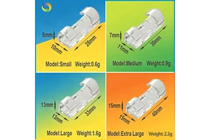 Transparent 3M Adhesive Cable Clips Self Adhesive Wire Organizer Clamps Damage Free Cable Management For Home Office