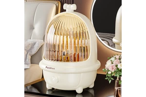 Large Capacity Multi-layer Plastic Makeup Organizer Rack Simple Simple Dormitory Desktop Cosmetic Storage Box Skin Care Box