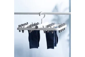 Wholesale Multifunctional Underwear Sock Dryer Rack Customized Foldable Hangers For Clothes