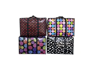 Large-Capacity Non-Woven Fabric Moving Bag Coated Packing Bag Thickened Clothing Quilt Storage Single Multipurpose Storage Bags