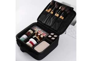 Portable Storage Makeup Bag Cosmetic Organizer Case Cosmetic Storage Bag Nail Polish Storage Organizer Hard Shell Cosmetic Bag