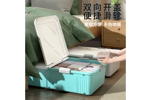 GREENSIDE Hot Selling Sturdy Convenient Various Sizes Under Bed Plastic Containers Storage Box