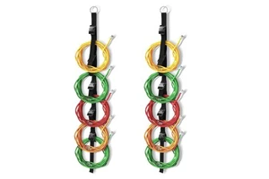 Heavy-duty Nylon Adjustable Multi-functional Storage Belt with Snap Hook and Extension Line for Wire Organization