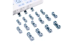 Transparent Self-Adhesive Wire Clip Network Cable Organizer Plastic Household Wire Storage Holder for Living Room