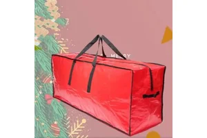 Zippered Christmas Tree Storage Bag Big Size Against Dust Xmas Furniture Packs Foldable Home Organizer Christmas Wreath Sacks