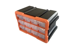 Ningbo Everest New Design DPC014 Plastic Storage Drawers Case Organization Tool For Hardware And Craft Cabinet Case