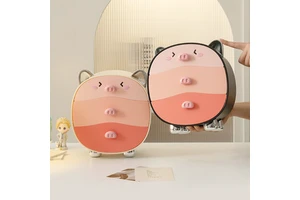 High Quality Modern Plastic Desktop Cosmetic Storage Box with Multi-layer Drawer Design for Home Use