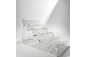 Sleek Acrylic Storage Containers for Home & Desktop Organization Cosmetics Storage Solution