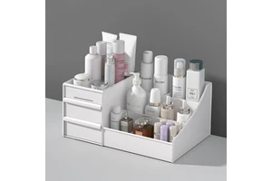 Hot Selling Women Makeup Organizer Beauty Makeup Box Makeup Organizer Vanity Holder Case Lipstick Cosmetic Storage Box